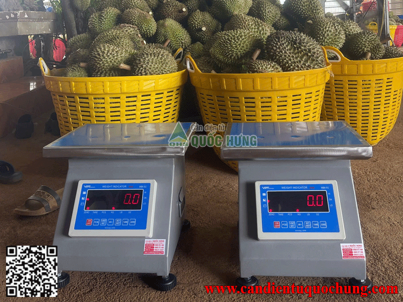 cân bàn điện tử sầu riêng