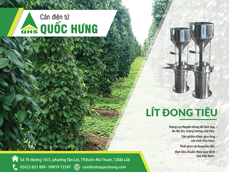 Lít đong tiêu Quốc Hưng