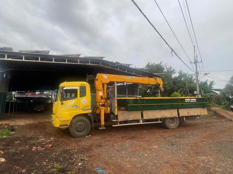 Lắp đặt trặm cân xe tải Đăk Nông