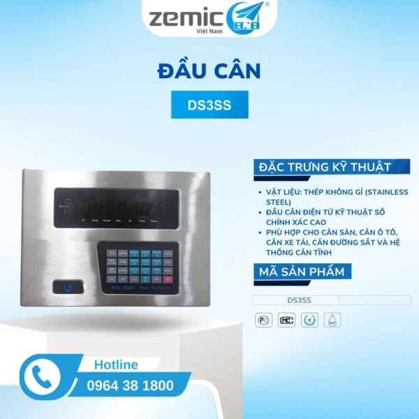 Đầu cân DS3SS