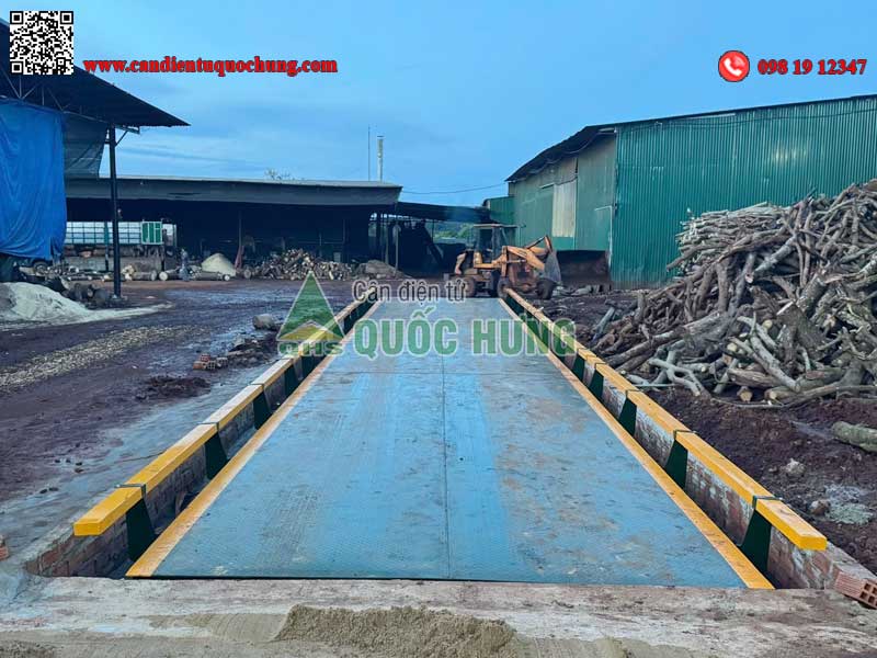 Lắp đặt bàn giao trạm cân xe 100 tấn tại Đăk Nông