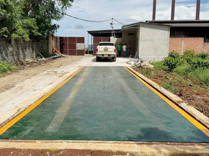 Lắp đặt bàn giao trạm cân xe 80 tấn tại Đăk Lăk