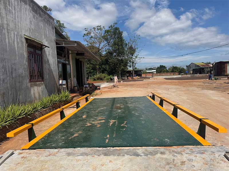 Lắp đặt bàn giao trạm cân xe 30 tấn tại Gia Lai