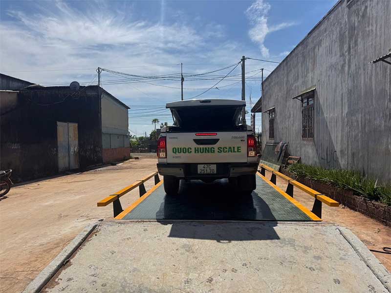 Lắp đặt bàn giao trạm cân xe 30 tấn tại Gia Lai