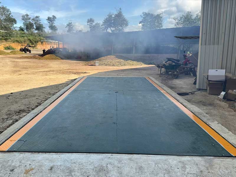 Lắp đặt bàn giao trạm cân xe 60 tấn tại Kon Tum