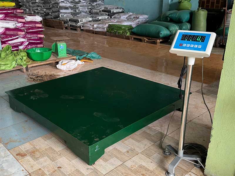 Lắp đặt bàn giao cân bàn 3 tấn Eahleo