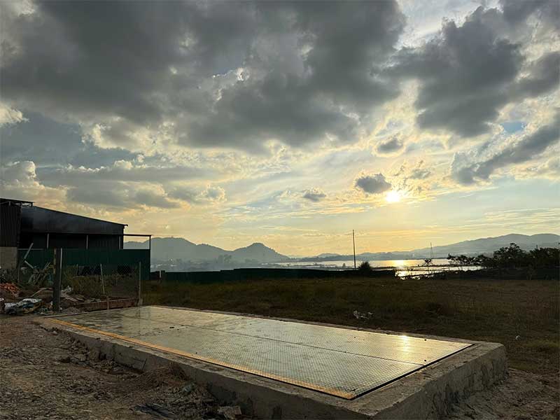 Lắp đặt bàn giao trạm cân xe 60 tấn tại Đăk Lăk