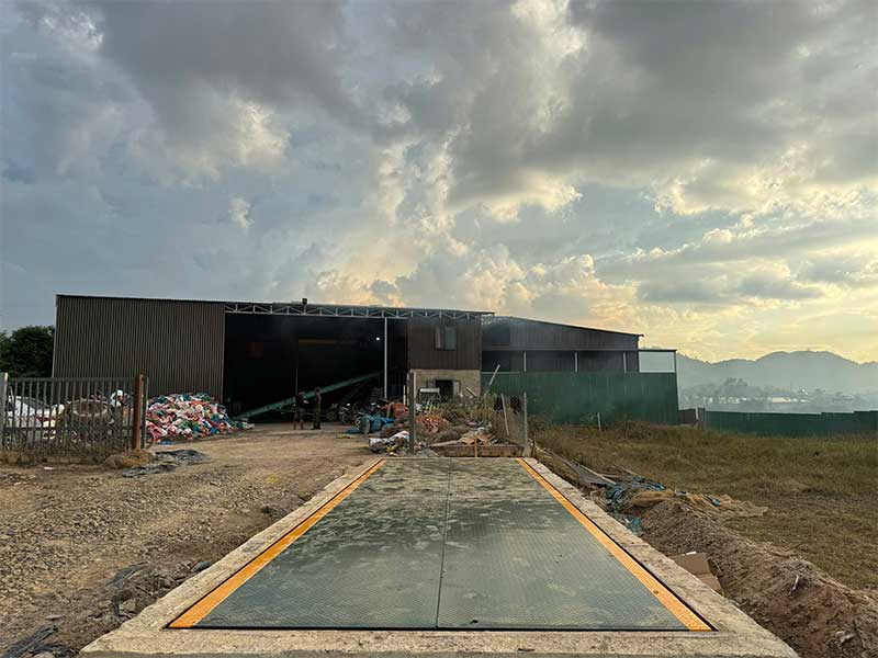 Lắp đặt bàn giao trạm cân xe 60 tấn tại Đăk Lăk