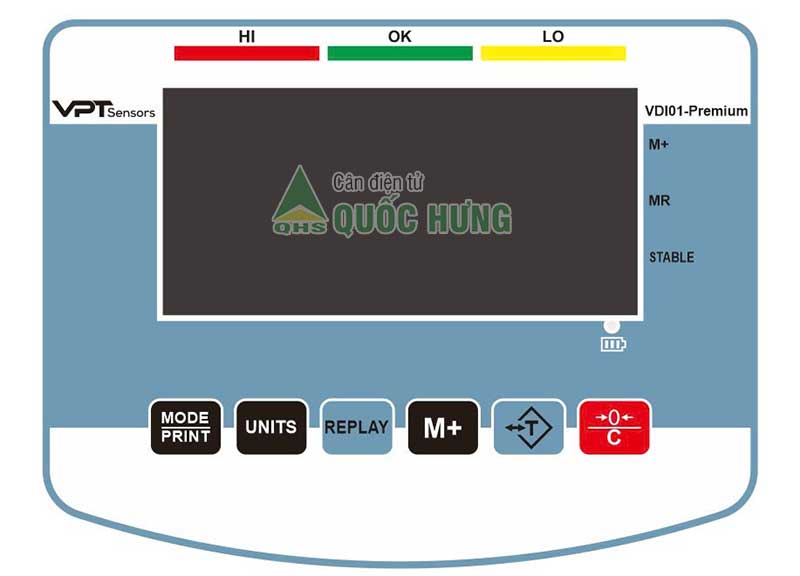 THIẾT BỊ CÂN ĐỘ CHÍNH XÁC VPTSENSOR – VDI01 PREMIUM