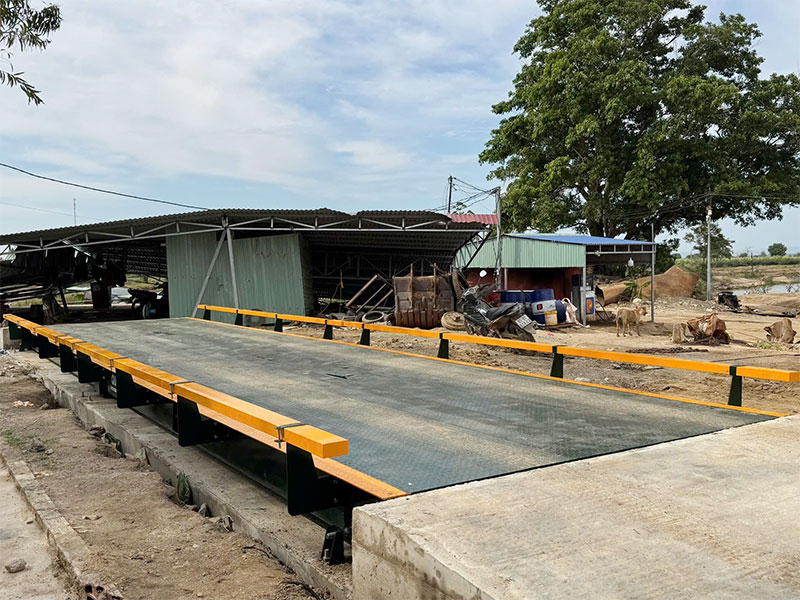 Lắp đặt bàn giao trạm cân xe 80 tấn tại Khánh Hòa