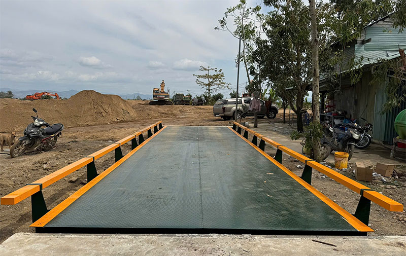 Lắp đặt bàn giao trạm cân xe 80 tấn tại Khánh Hòa