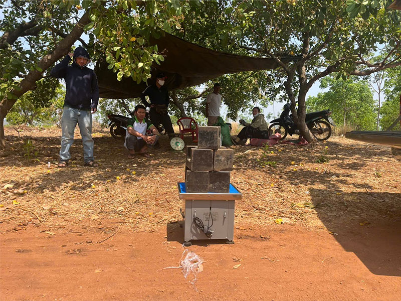 Cân Điện Tử 300kg Mùa Điều Tây Nguyên