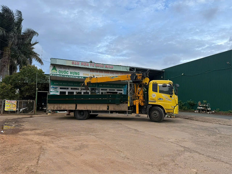 Lắp đặt bàn giao trạm cân xe 80 tấn tại Kiến Đức