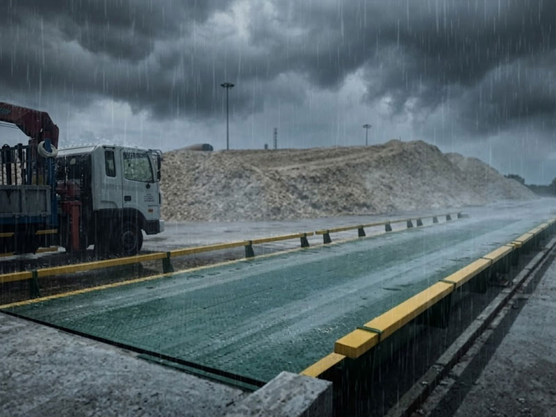 Sửa Chữa Cân Xe Tải Ô Tô Bị Sét Đánh