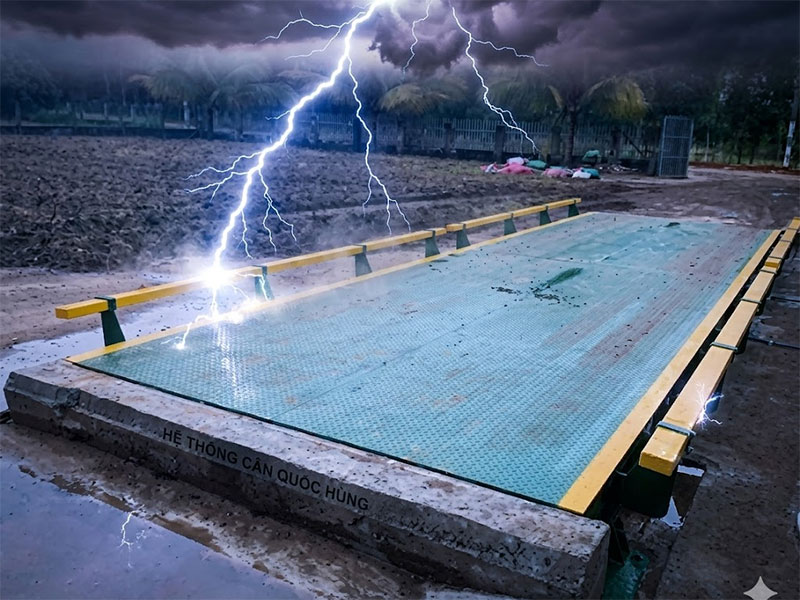 Cân Bị Sét Đánh