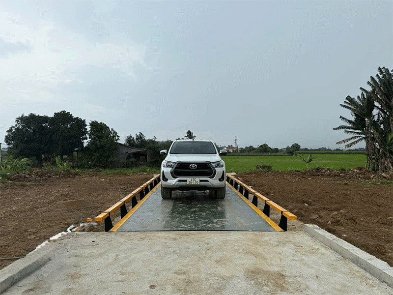 Lắp đặt & kiểm định trạm cân xe ô tô 3 x 10m, 80 Tấn tại Xã Nam Ka, tỉnh Đắk Lắk