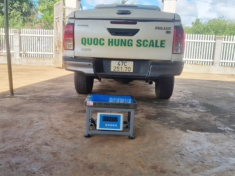Bàn Giao Cân Ghế Điện Tử Cho Kho Thu Mua Sầu Riêng Tại Buôn Ma Thuột