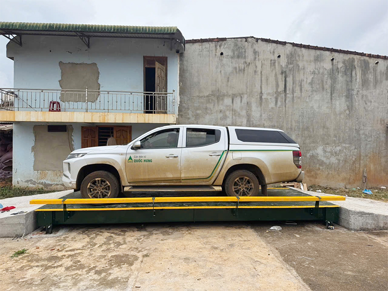 Lắp Đặt Trạm Cân Ô Tô 30 Tấn Tại Krông Năng